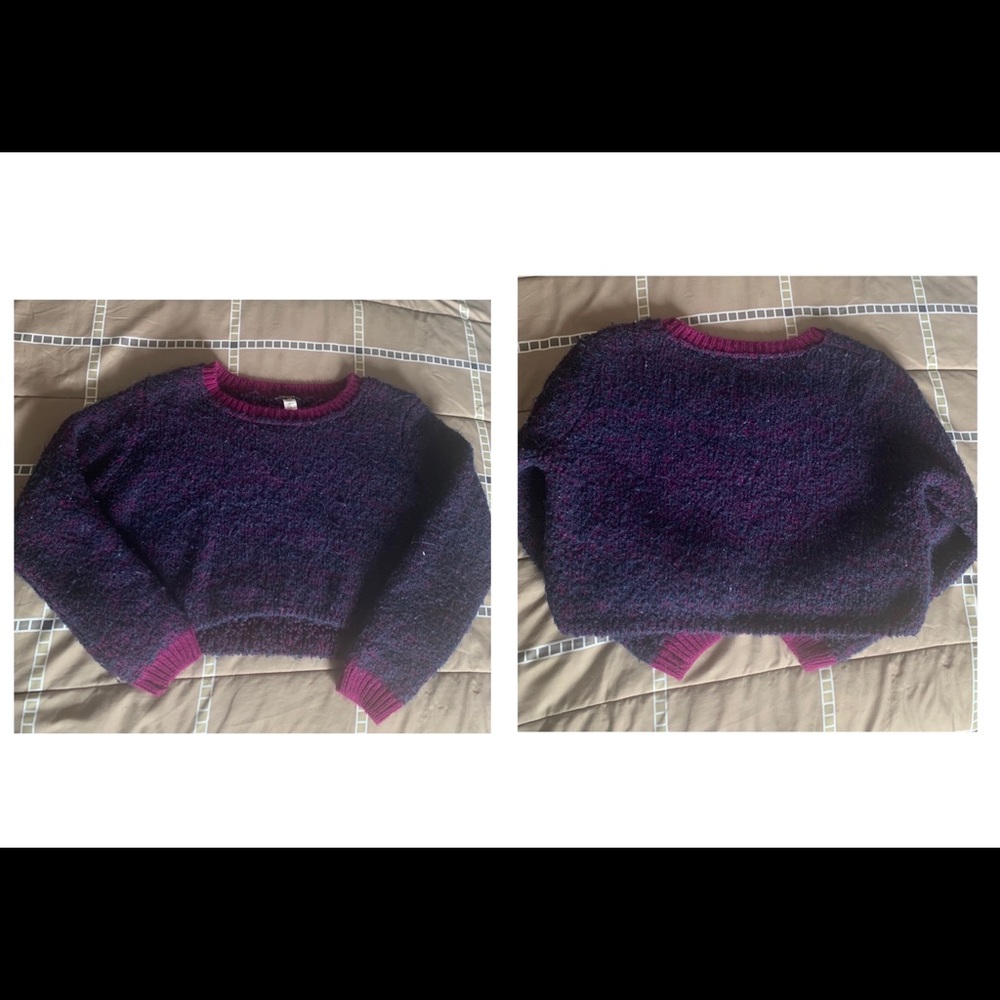 Fur crop top
